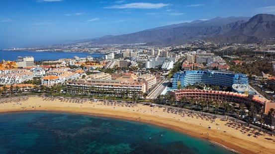 Superb Seaview Apartment In Playa De Las Americas Экстерьер фото